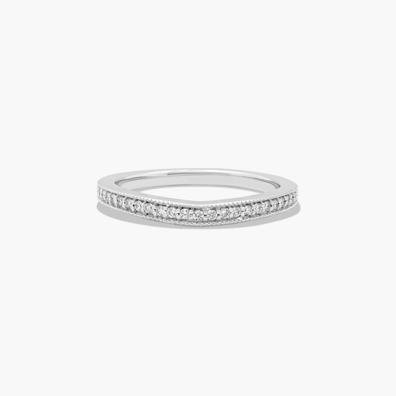 Wedding Ring In 18K White Gold (2.00mm)