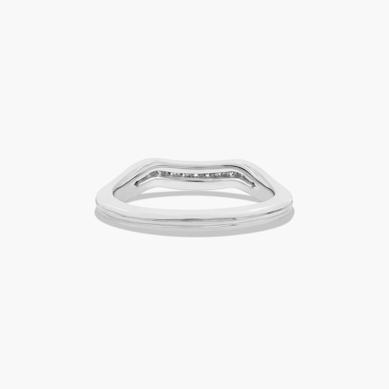 Wedding Ring In 18K White Gold (2.00mm)