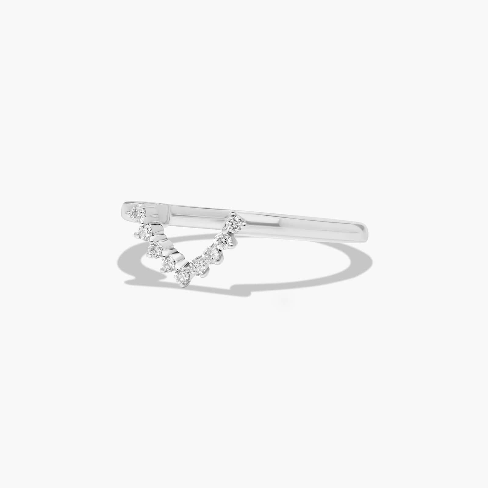 Tiara Diamond Wedding Ring In Platinum (2.00mm)