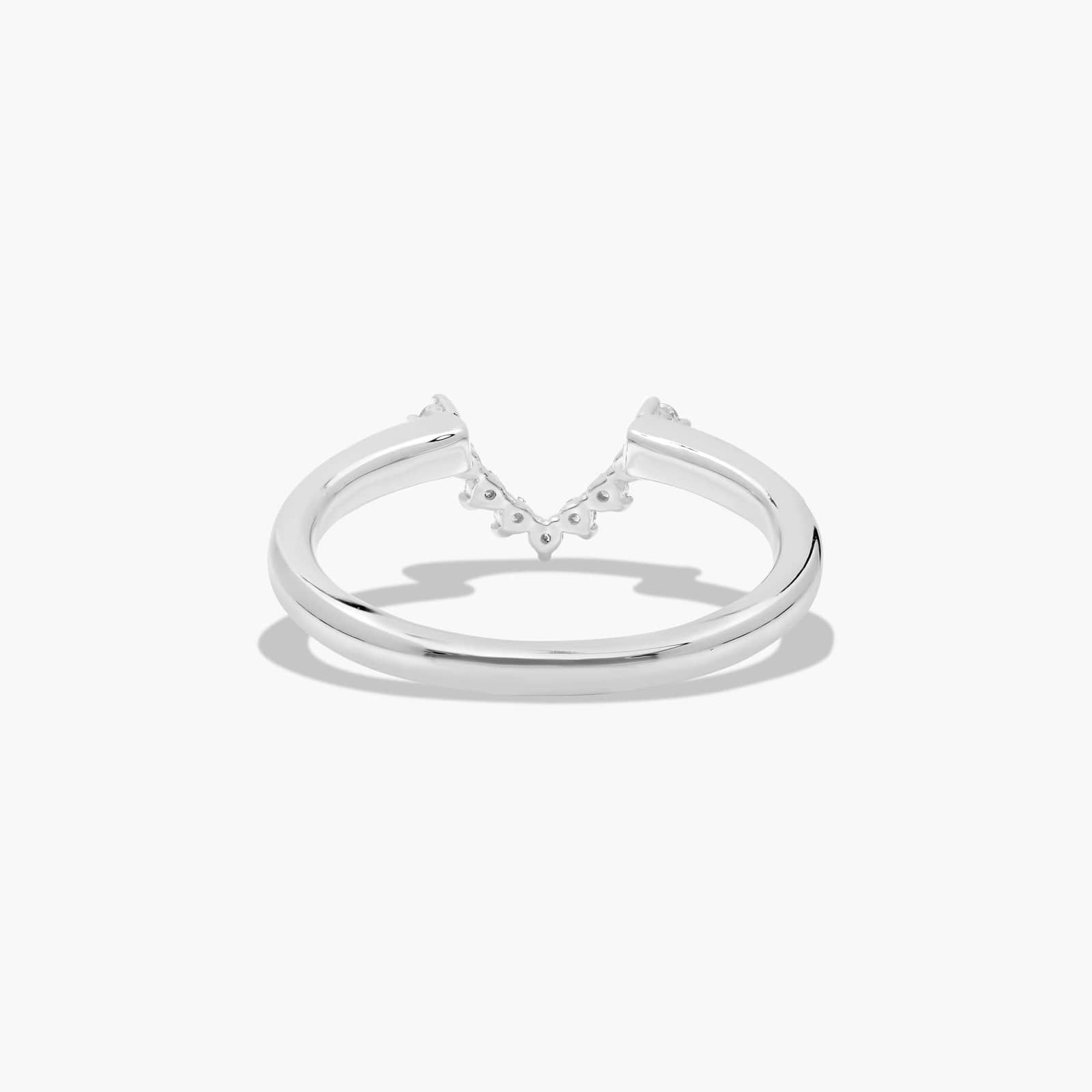 Tiara Diamond Wedding Ring In Platinum (2.00mm)