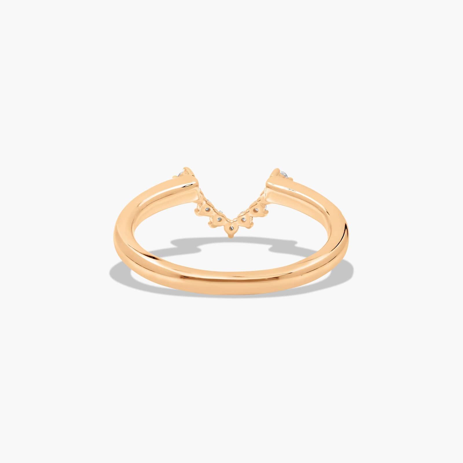 Tiara Diamond Wedding Ring In 14K Yellow Gold (2.00mm)