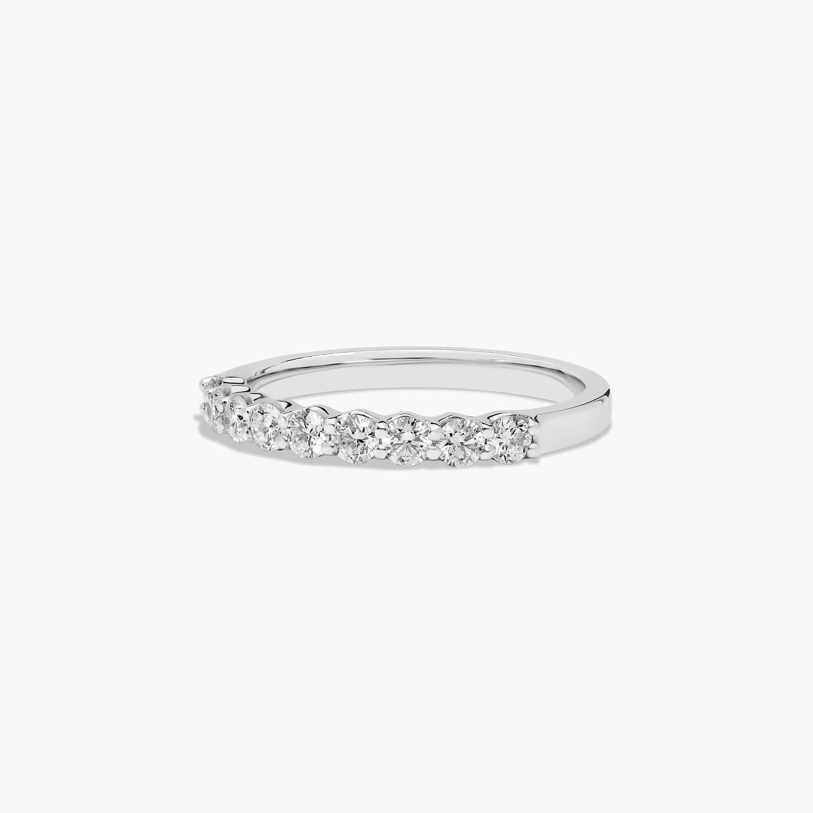 Common Prong Wedding Ring In Platinum (2.00mm)