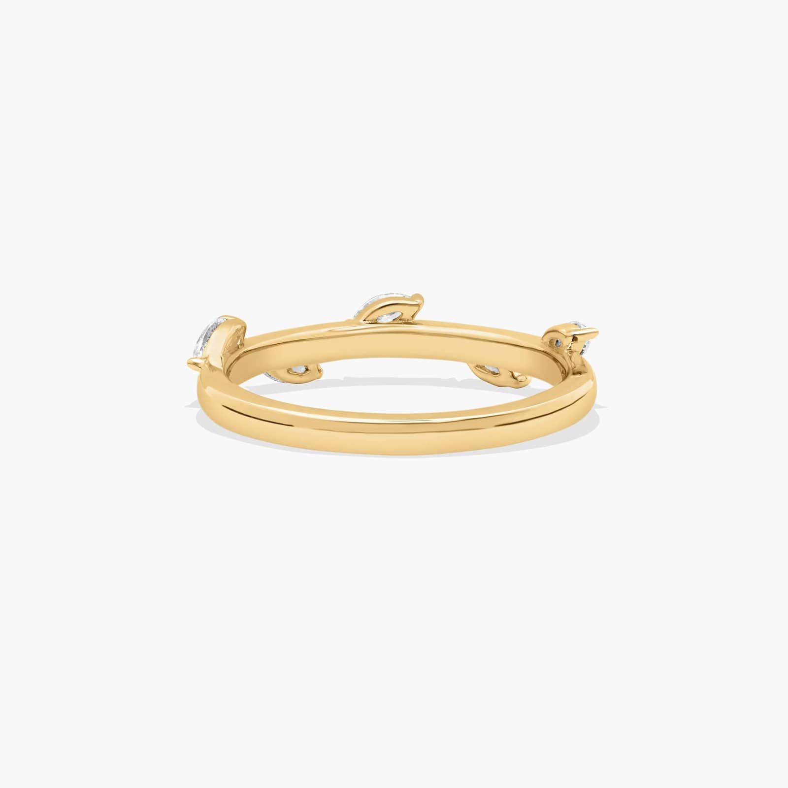 Whisper Diamond Wedding Ring In 14K Yellow Gold (2.00mm)