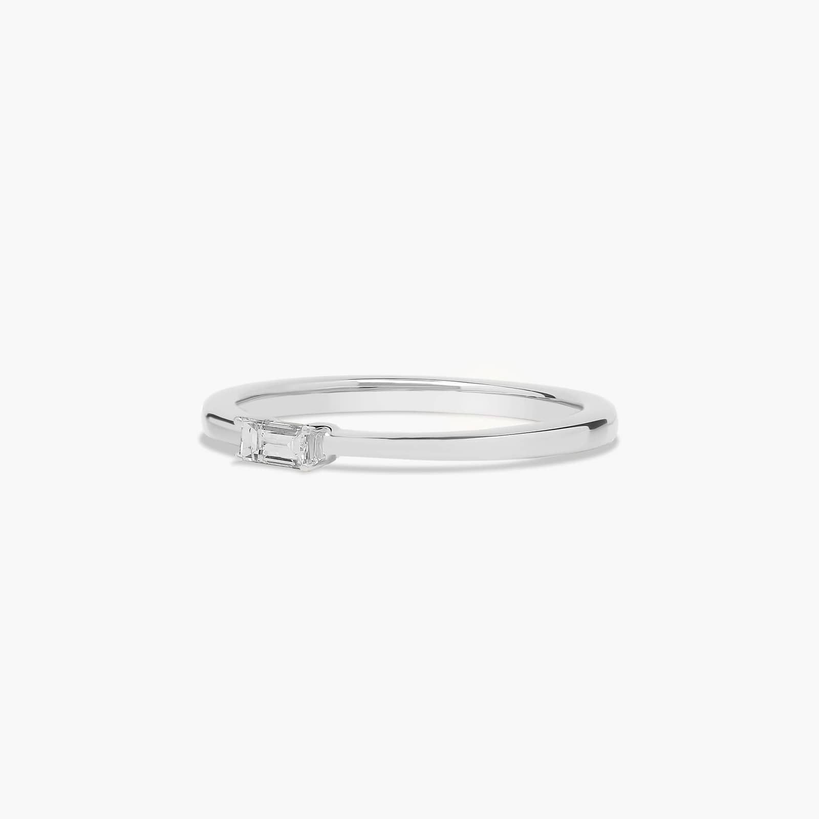 Simplistic Diamond Wedding Ring In Platinum (1.50mm)