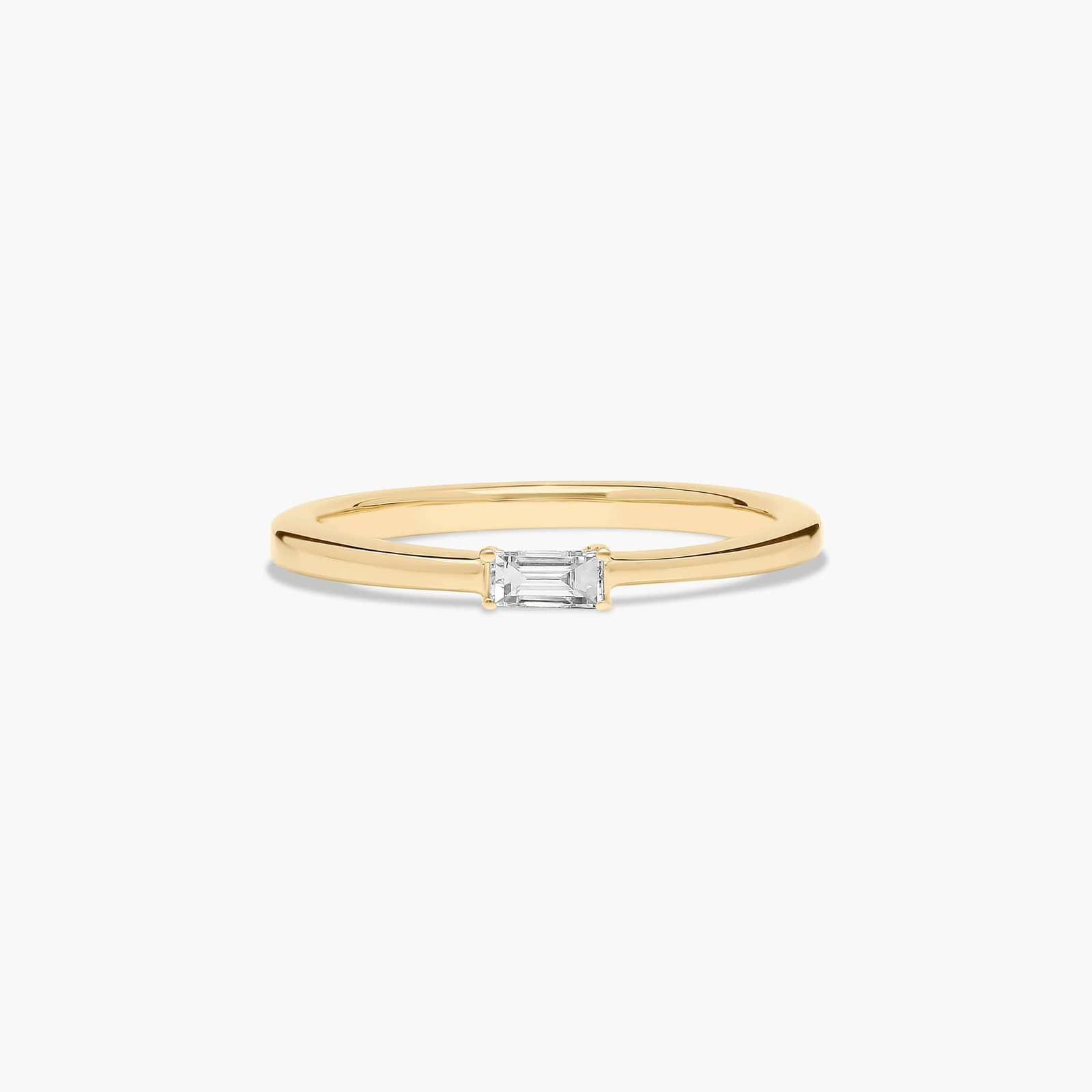 Simplistic Diamond Wedding Ring In 14K Yellow Gold (1.50mm)