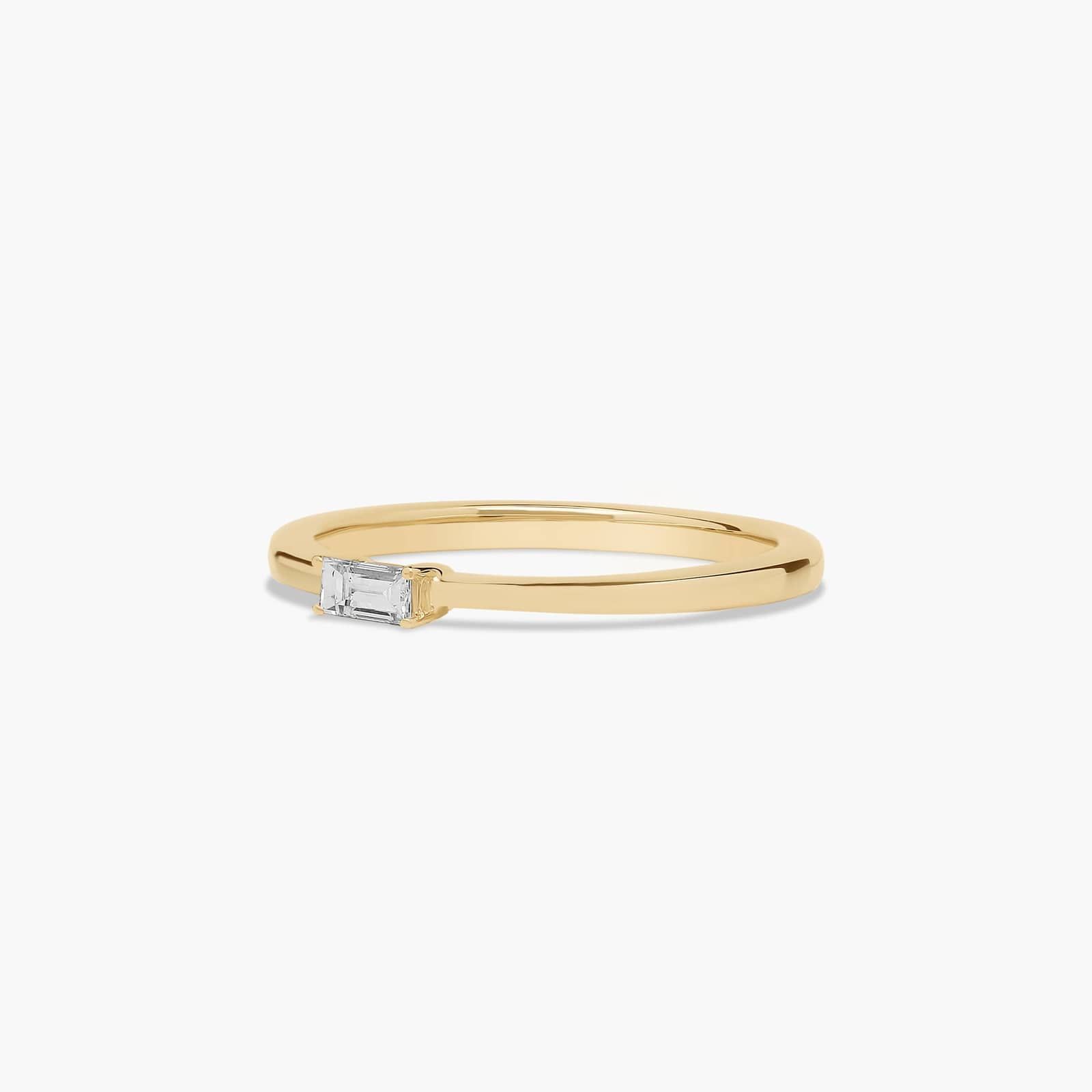 Simplistic Diamond Wedding Ring In 14K Yellow Gold (1.50mm)