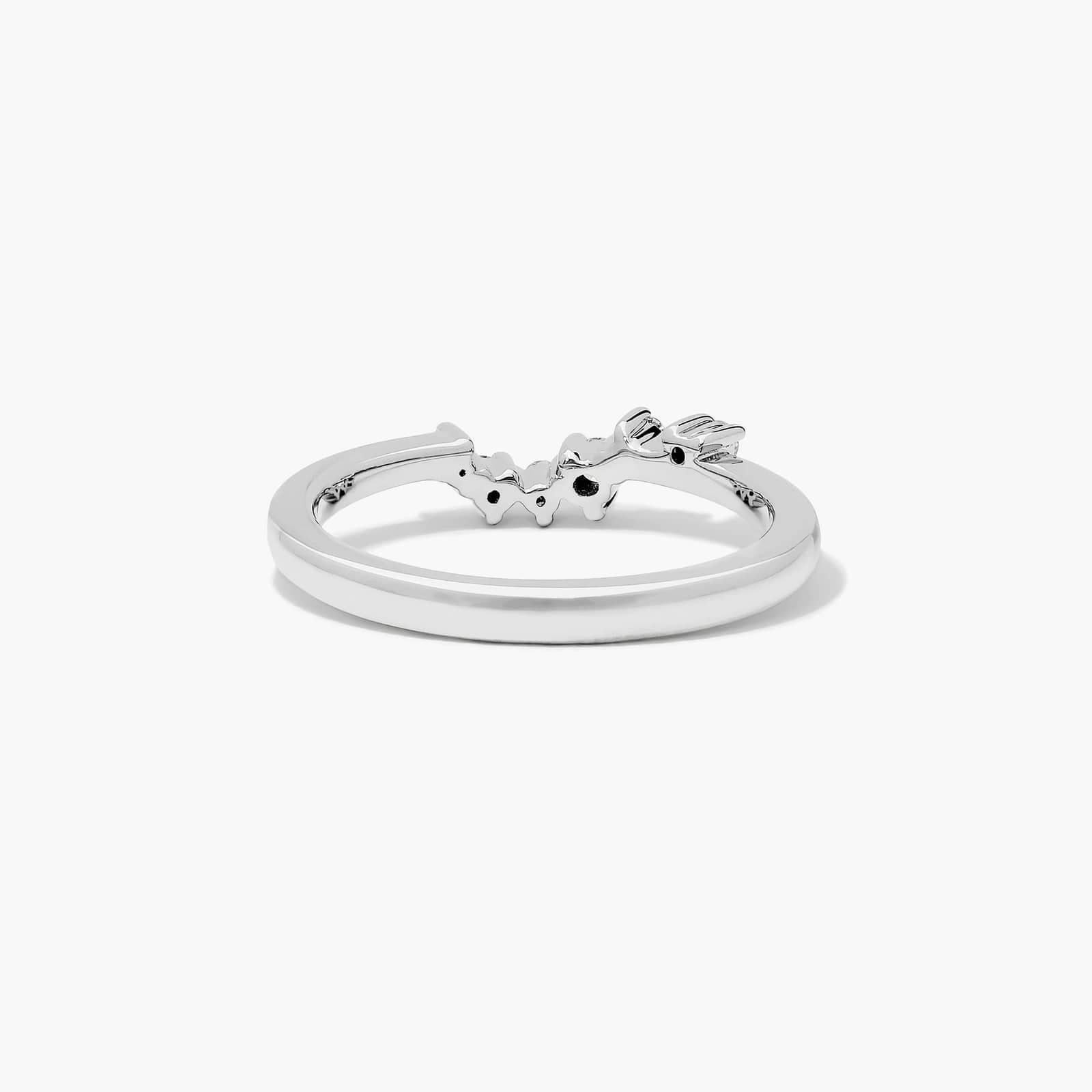 Constellation Diamond Wedding Ring In 14K White Gold (2.00mm)