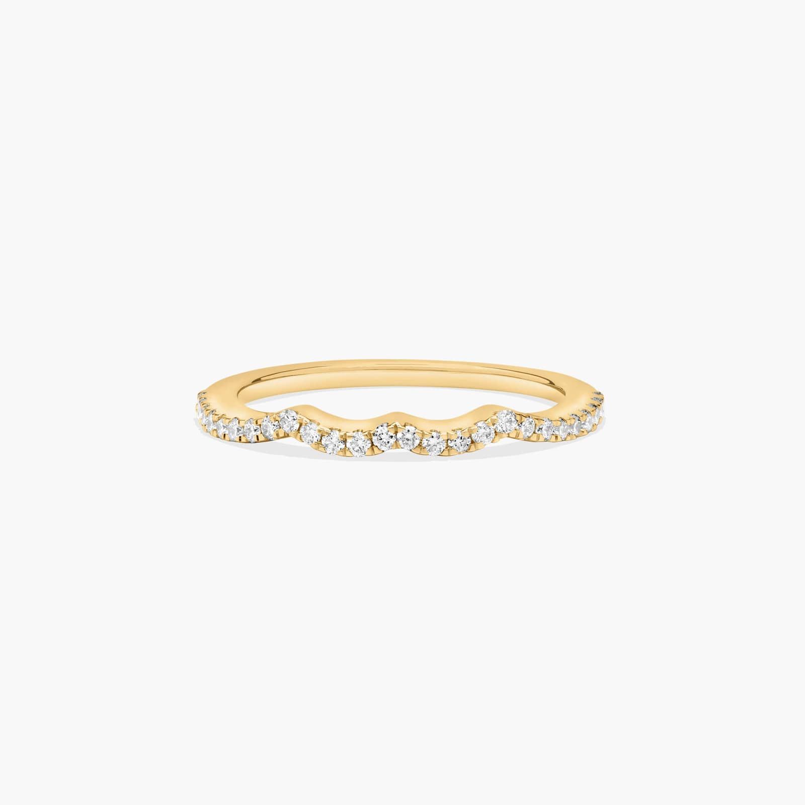 Infinity Wedding Ring In 18K Yellow Gold (2.00mm)