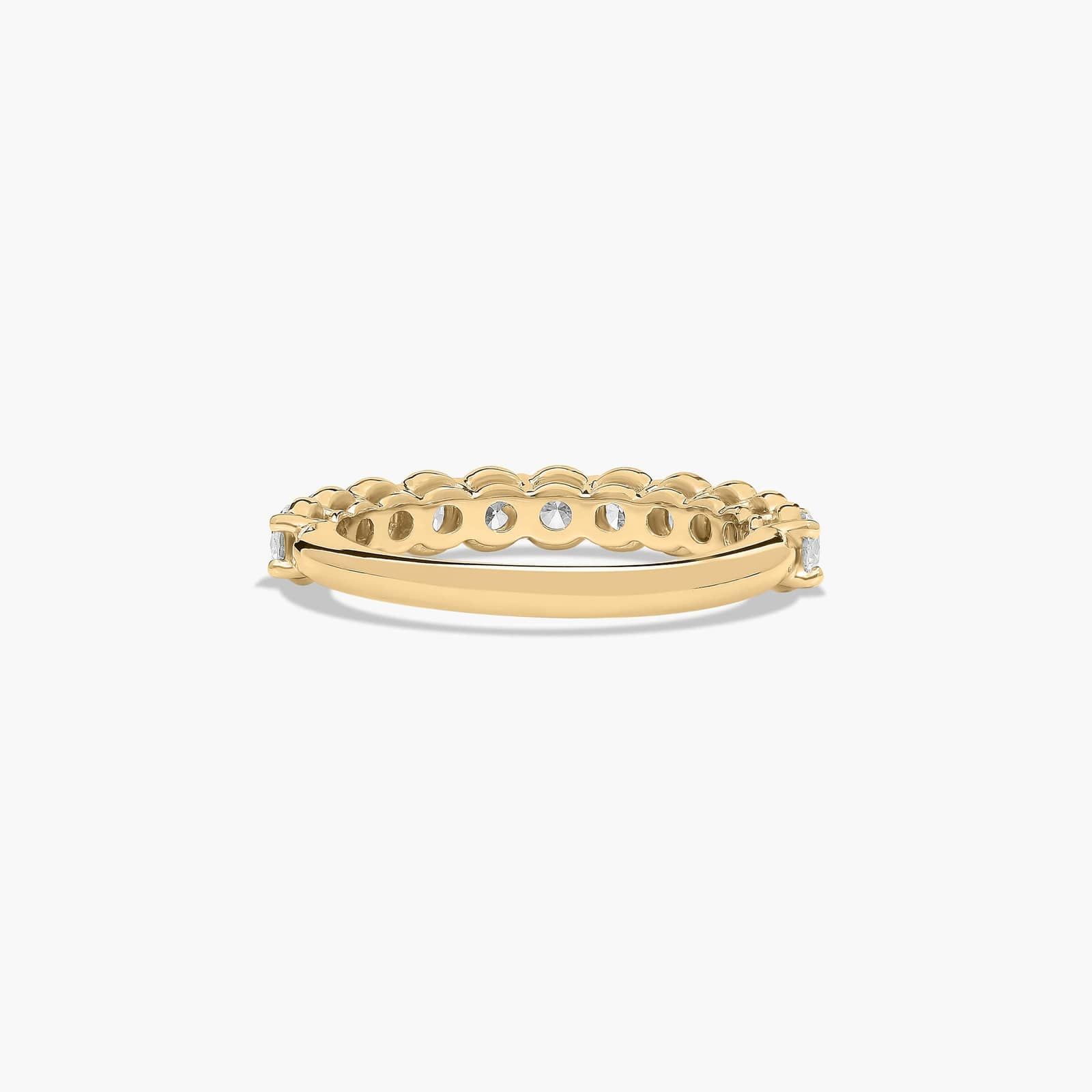 Prong Set Wedding Ring With 1 CTW Diamonds In 14K Yellow Gold (2.00mm)