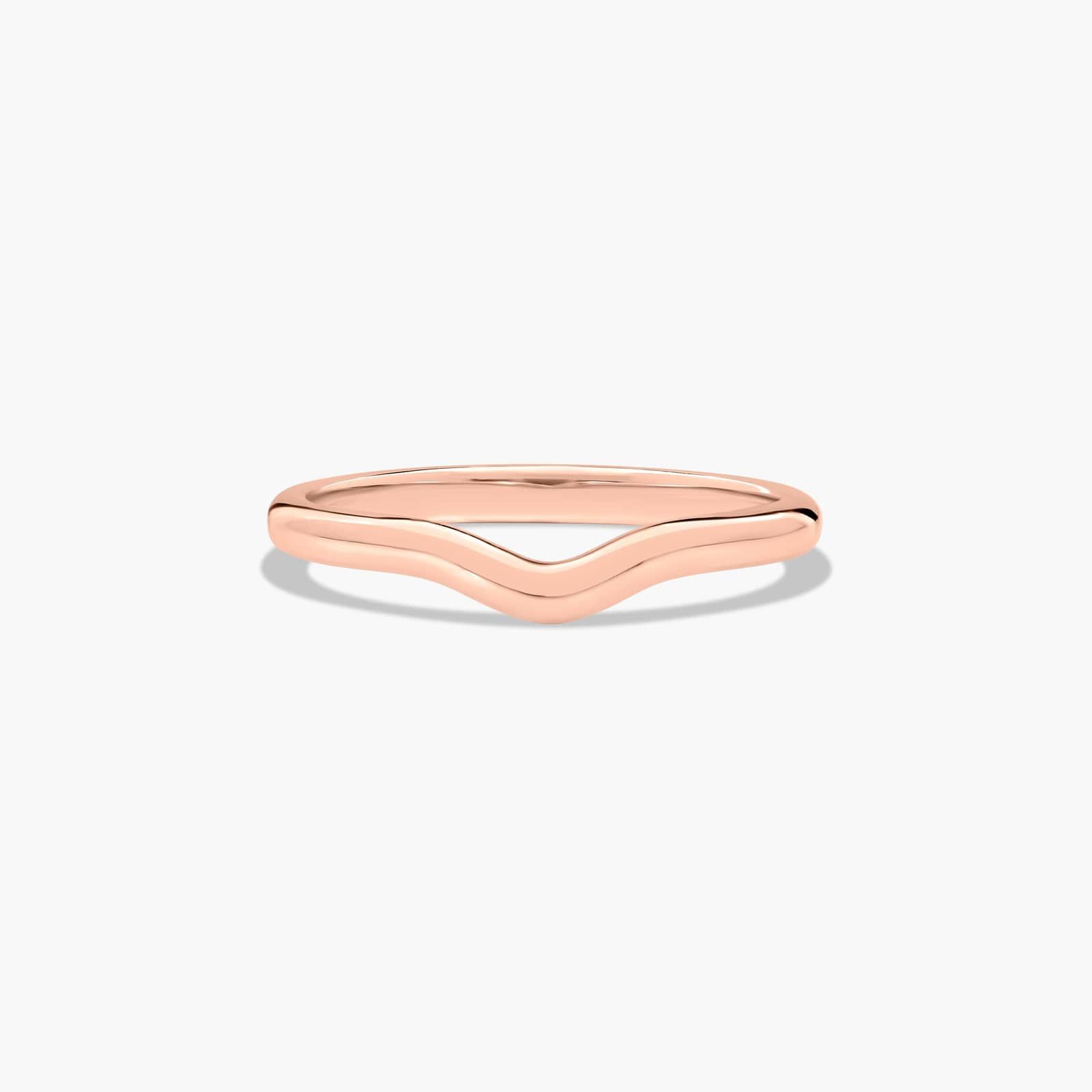 Wedding Ring In 14K Rose Gold (2.00mm)