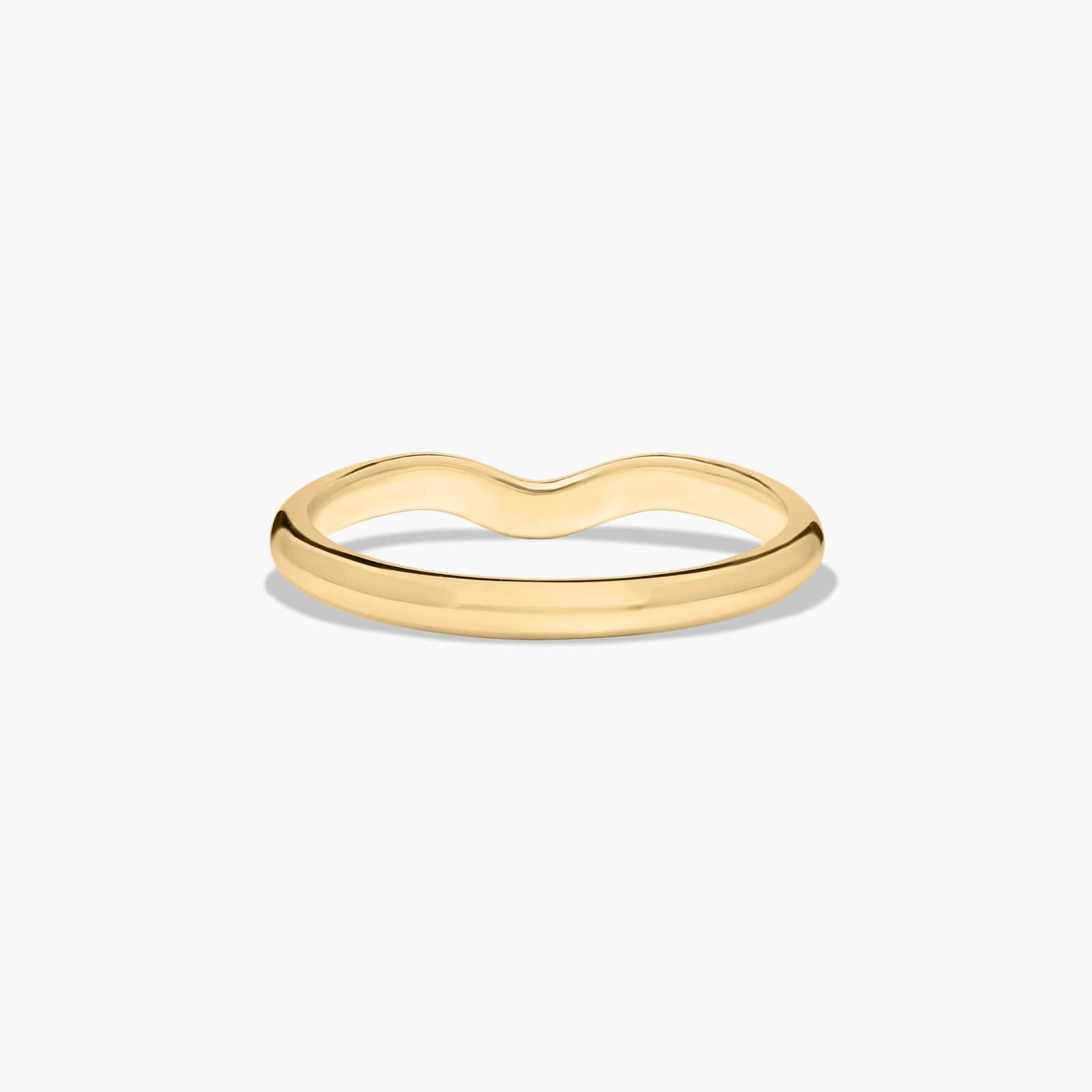Wedding Ring In 14K Yellow Gold (2.00mm)