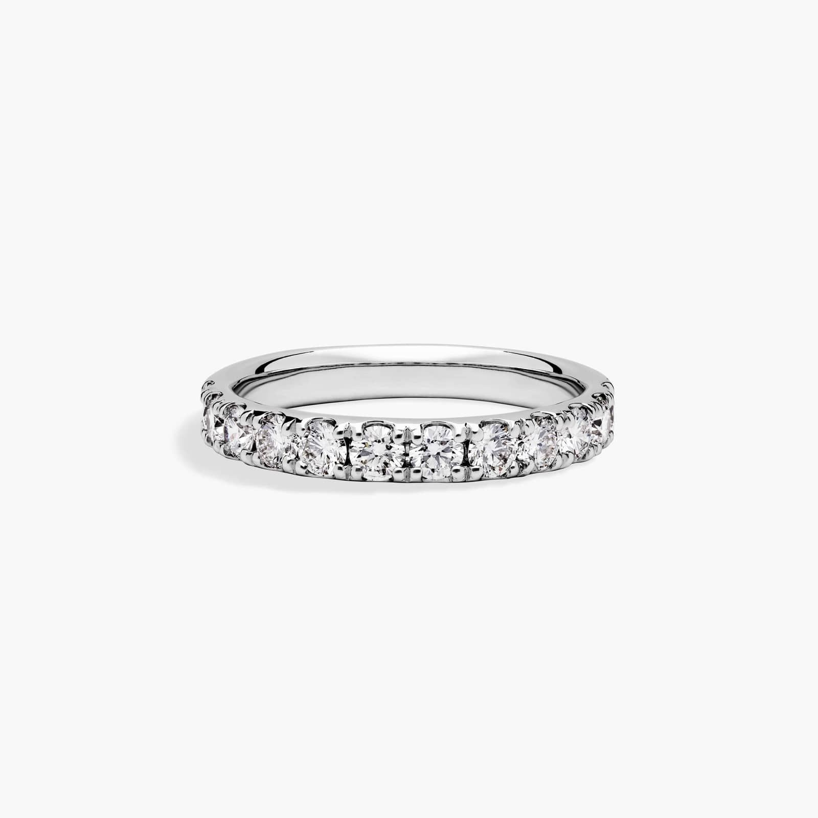 Riviera Pavé Diamond Ring in Platinum (1 ct. tw.)