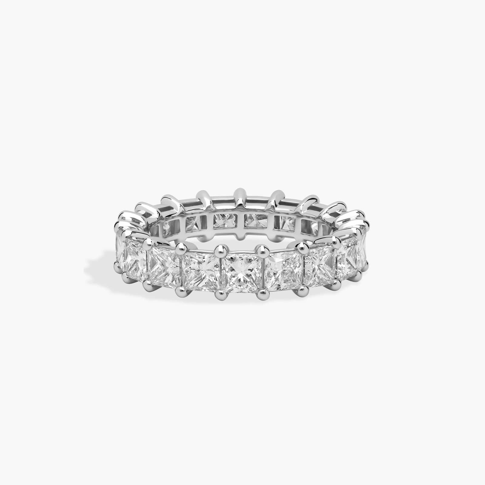 Princess Cut Eternity Ring in Platinum (4 ct. tw.)