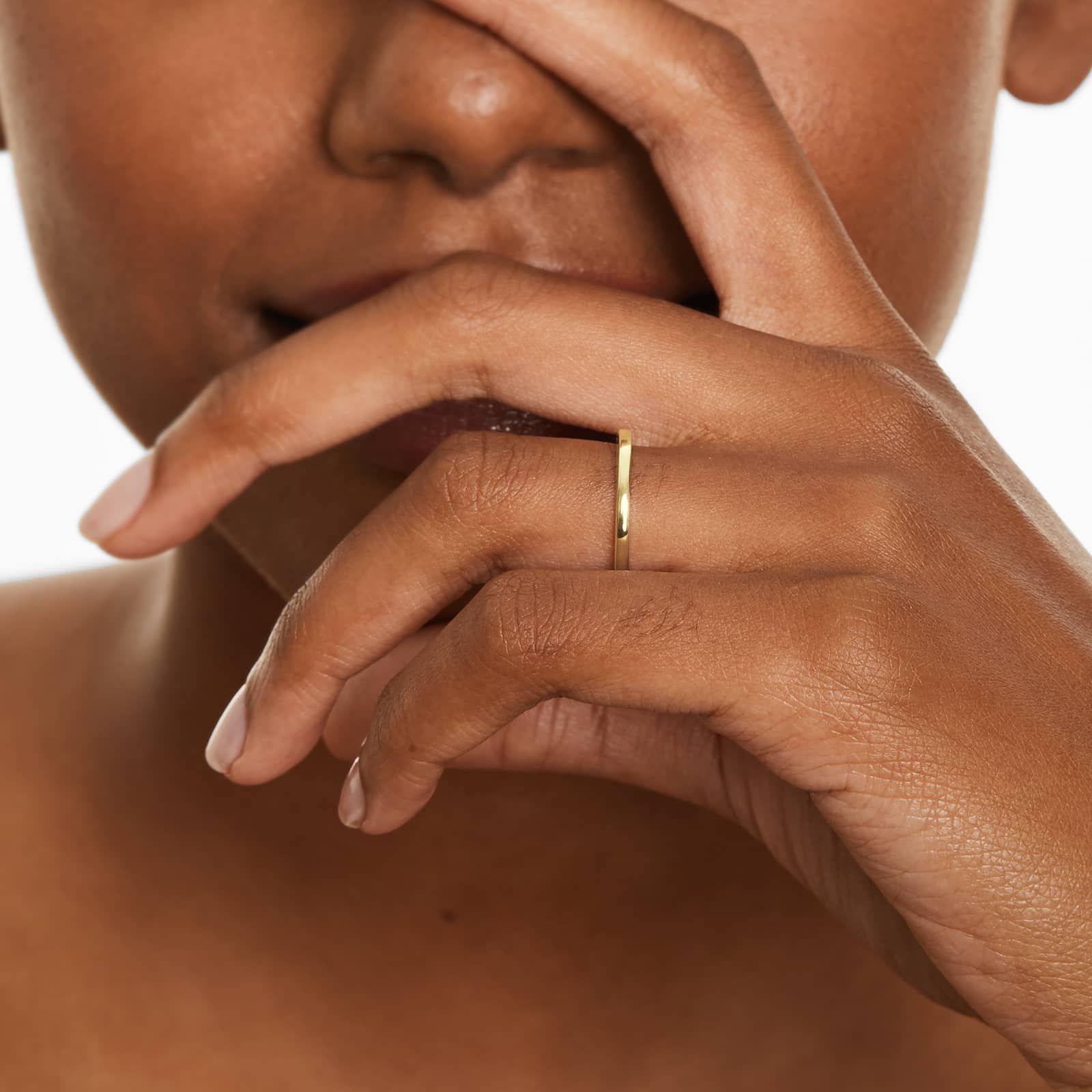 Wedding Ring In 18K Yellow Gold (2.00mm)