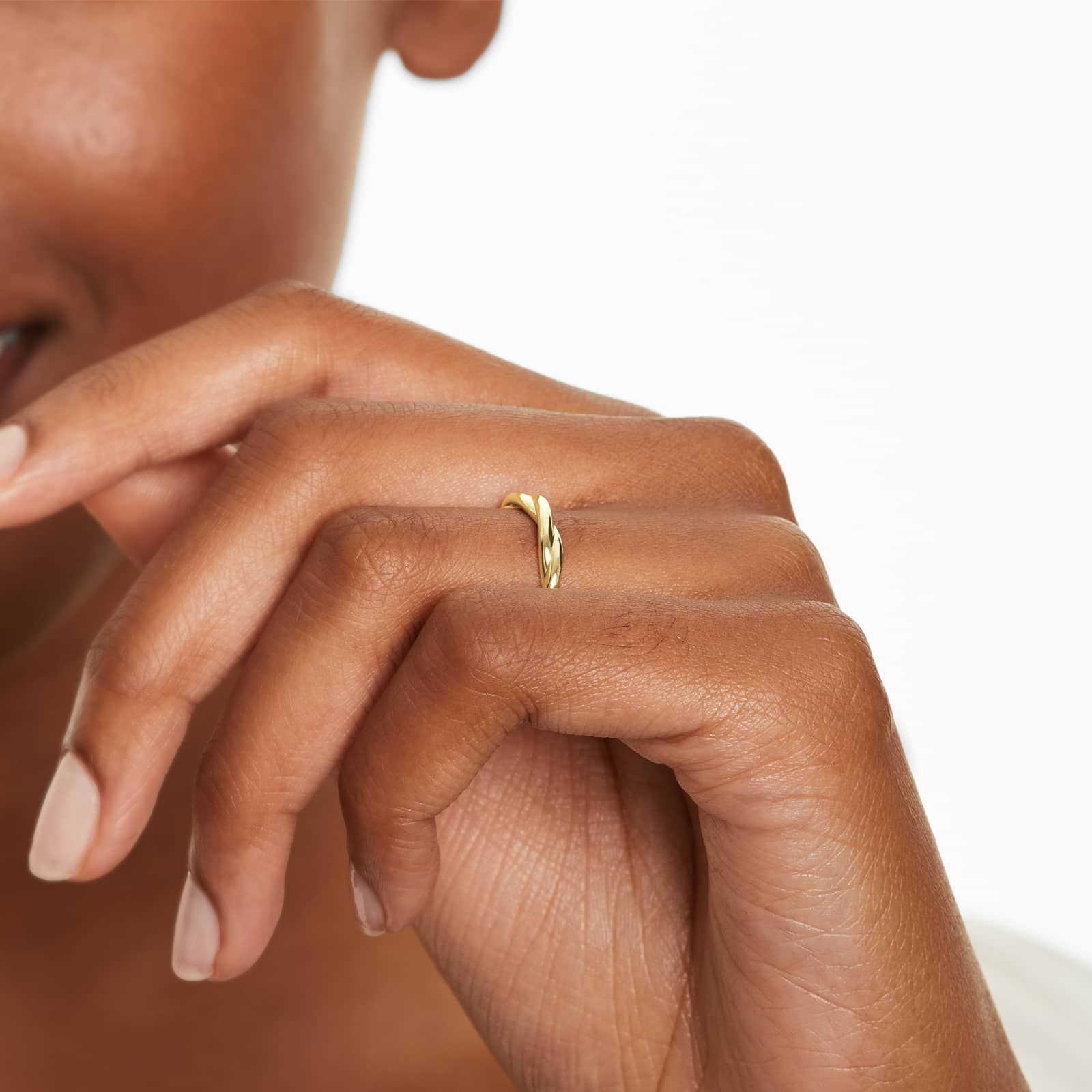Rope Wedding Ring In 18K Yellow Gold (2.00mm)