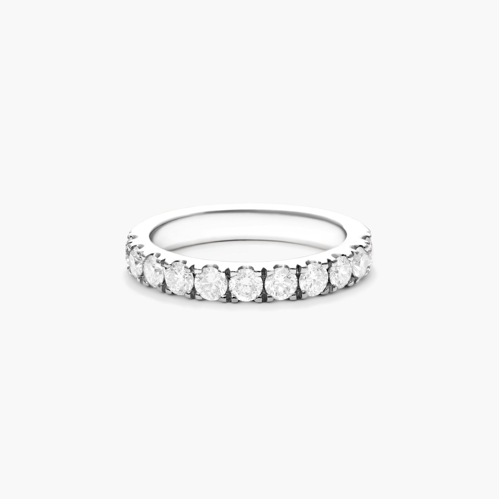 Micropavé Diamond Ring (1 CTW) In Platinum