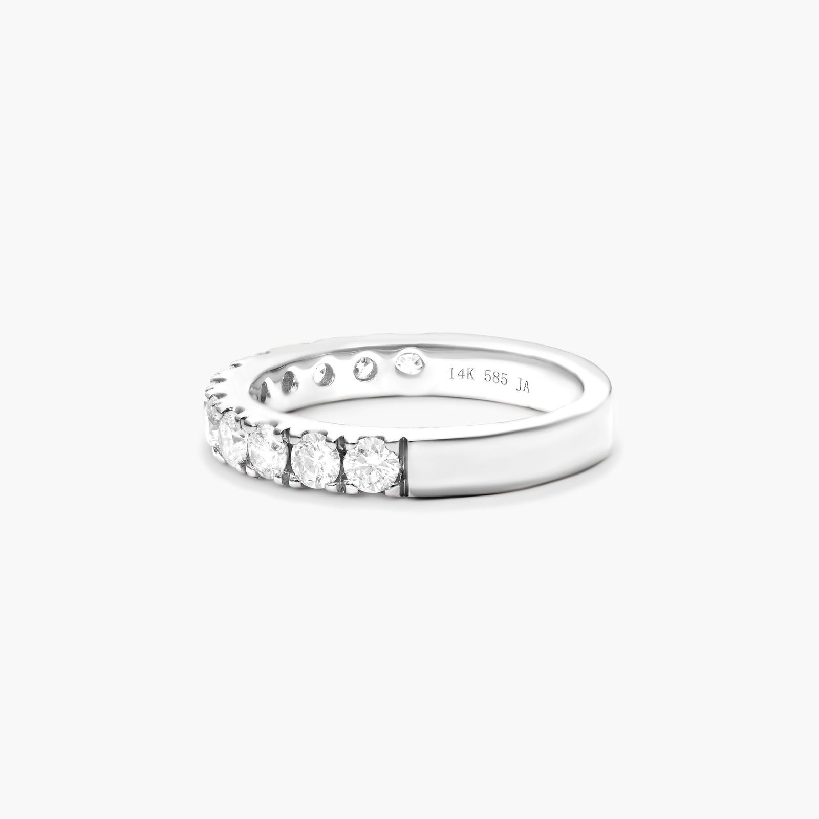 Micropavé Diamond Ring (1 CTW) In Platinum