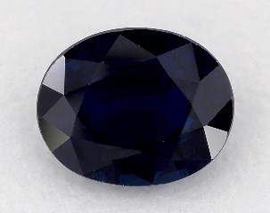 This 0.79 Oval Blue Sapphire is sold exclusively by Blue Nile 
