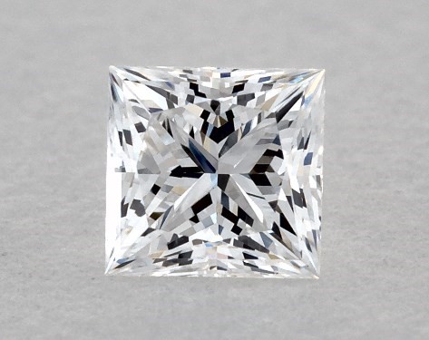 GIA 0.23 Carat D-VVS2 Very Good Cut Princess Diamond