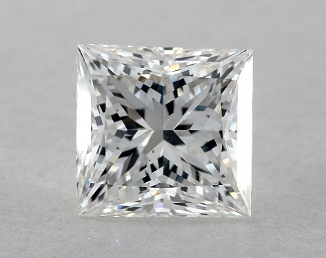 GIA 1.03 Carat G-VS2 Ideal Cut Princess Natural Diamond