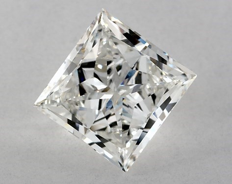 GIA 4.00 Carat G-VS1 Good Cut Princess Diamond