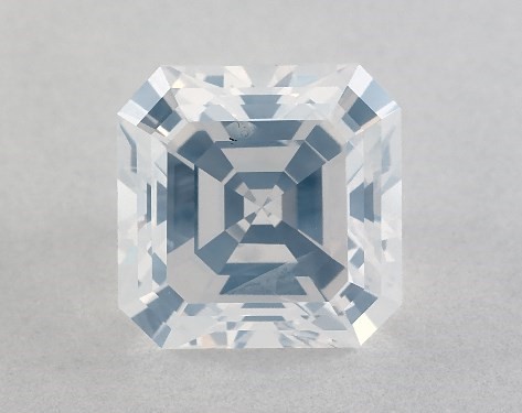 GIA 3.15 Carat Fancy White-CO Asscher Cut Diamond