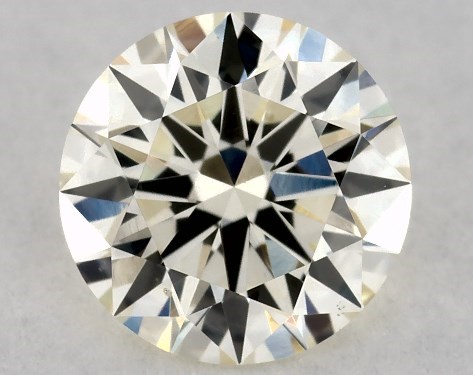 GIA 0.52 Carat Fancy Orange-VS2 Round Cut Diamond
