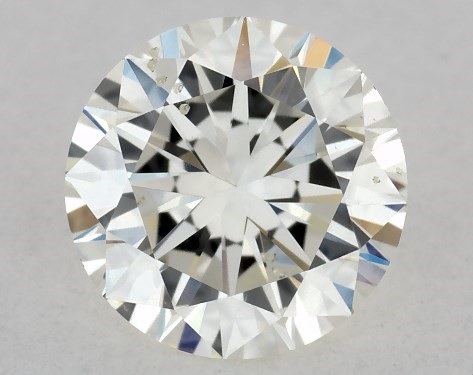 GIA 0.50 Carat K-SI2 Very Good Cut Round Diamond