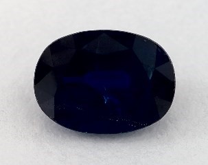 1.13 carat Oval Natural Blue Sapphire