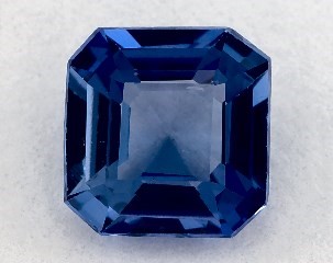 0.96 carat Emerald Natural Blue Sapphire