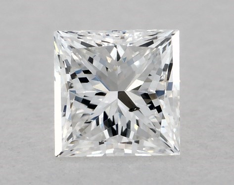 GIA 0.30 Carat D-SI1 Very Good Cut Princess Diamond