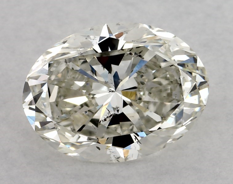 1.6 carat oval diamond, I SI1