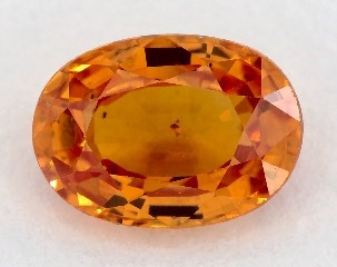 1.12 carat Oval Natural Yellow Sapphire