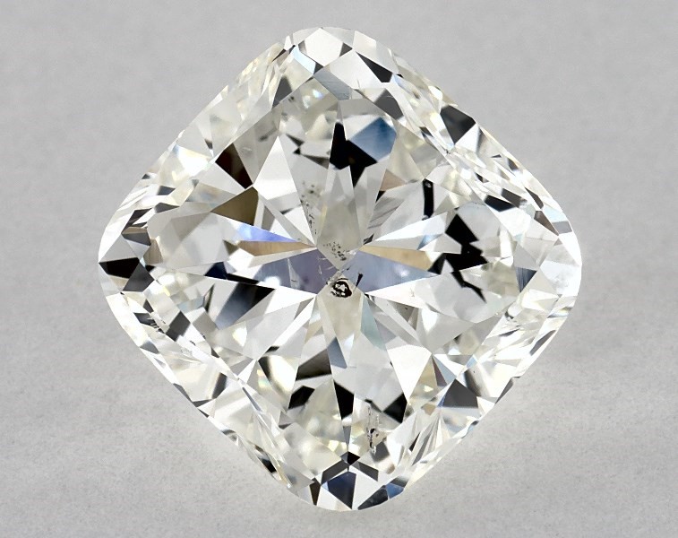 3.03 carat cushion diamond, I SI2