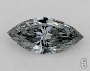 This marquise cut 0.28 carat Fancy Gray color vs1 clarity has a diamond grading report from GIA