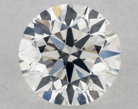 GIA 0.31 Carat H-SI2 Good Cut Round Diamond