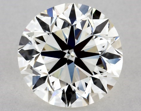 GIA 1.00 Carat K-VVS2 Very Good Cut Round Diamond