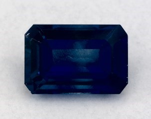 This 0.73 Emerald Blue Sapphire is sold exclusively by Blue Nile 