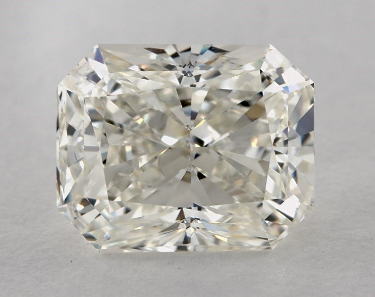 5.03 carat radiant diamond, I VS2