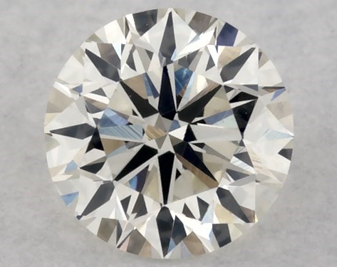 GIA 0.25 Carat J-SI1 Very Good Cut Round Diamond