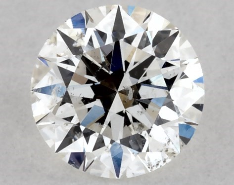 GIA 0.29 Carat H-SI2 Excellent Cut Round Diamond