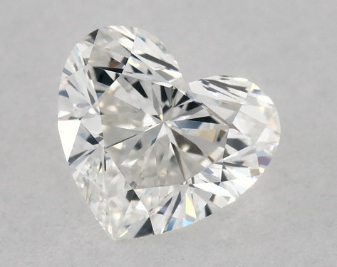 GIA 0.29 Carat F-VS1 Very Good Cut Heart Natural Diamond