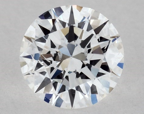 GIA 0.30 Carat D-SI2 Excellent Cut Round Diamond
