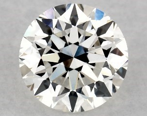 0.76 Carat H-VVS2 Excellent Cut Round Diamond