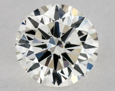 GIA 0.31 Carat J-IF Good Cut Round Diamond