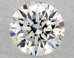 1.01 Carat I-SI1 Excellent Cut Round Diamond