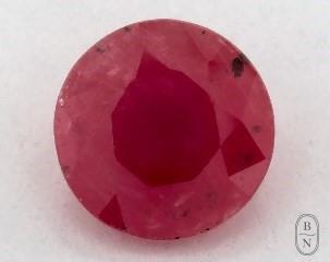 This 1.29 Round Ruby is sold exclusively by Blue Nile 