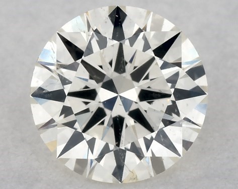 GIA 0.50 Carat J-SI2 Excellent Cut Round Diamond