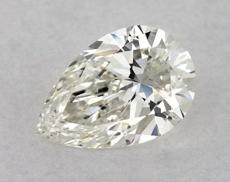 GIA 1.02 Carat I-SI1 Ideal Cut Pear Diamond