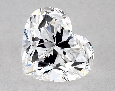 GIA 1.01 Carat D-VS2 Very Good Cut Heart Diamond